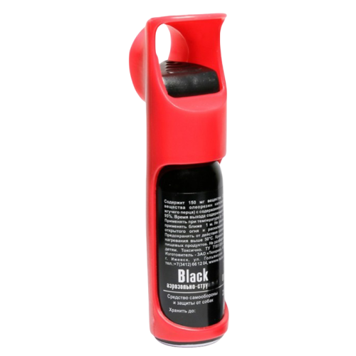 Газовый баллончик Lady Black 25 мл., в защитном футляре