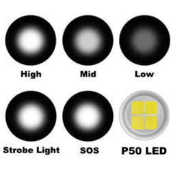 Фонарь ручной YYC-CA037-P50 LED