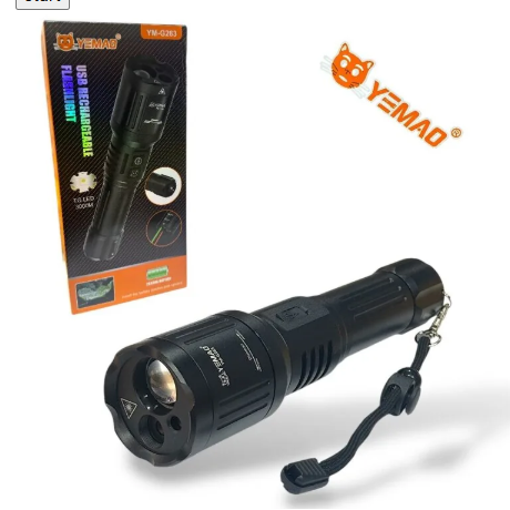 Фонарь ручной светодиодный YEMAO YM-G263+2 Lazer
