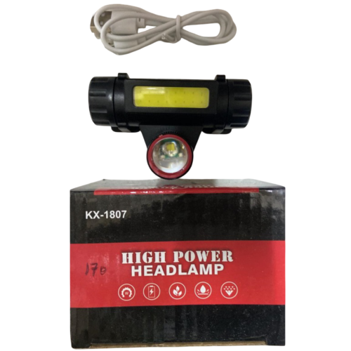 Фонарь налобный аккумуляторный KX-1807