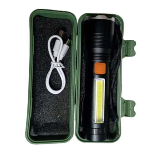 Фонарь ручной аккумуляторный BL-502 COB