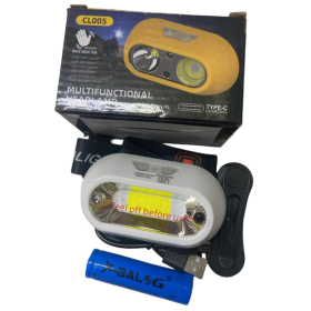 Фонарь налобный аккумуляторный Rotekors RK-CL005