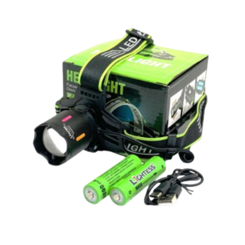 Фонарь налобный светодиодный Lightess 903-1-PM10-TG