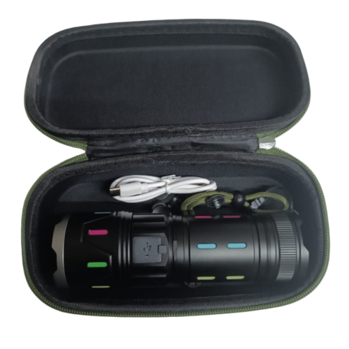 Фонарь ручной аккумуляторный X-Balog BL-G32Y-TG USB