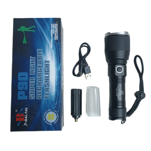 Фонарь ручной аккумуляторный X-Balog BL-G72-P90 USB