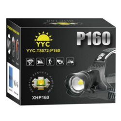 Фонарь налобный светодиодный YYC-T8072-P160