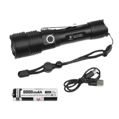 Фонарь ручной светодиодный FEIMAO FA-L11-4-P50