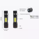 Фонарь ручной светодиодный Lightess 520-T6+COB