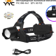 Фонарь налобный светодиодный YYC-906-4in1