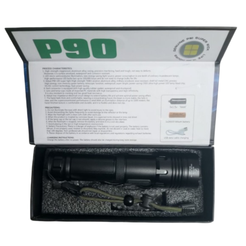 Фонарь ручной аккумуляторный X-Balog BL-X73-P90
