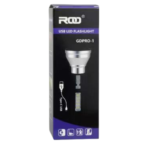 Фонарь ручной светодиодный Lightess LT-GDPRO-1+10 SMD