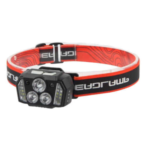 Фонарь налобный светодиодный YYC-GY-53-3LED+SMD