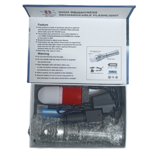 Фонарь ручной аккумуляторный X-Balog BL-901