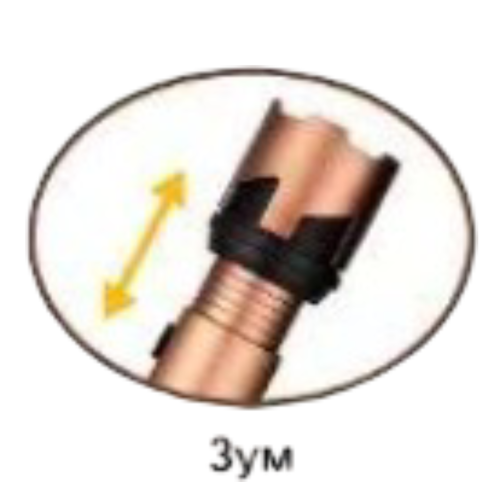 Фонарь ручной светодиодный Lightess A69-PM30-TG