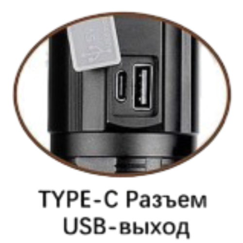 Фонарь ручной светодиодный Lightess SP37-PM20-TG