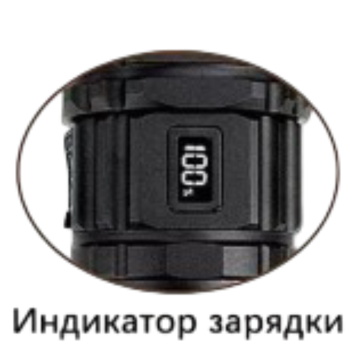Фонарь ручной светодиодный Lightess T407-PM10-TG
