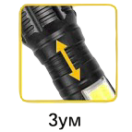 Фонарь светодиодный YYC-537 XPE+COB