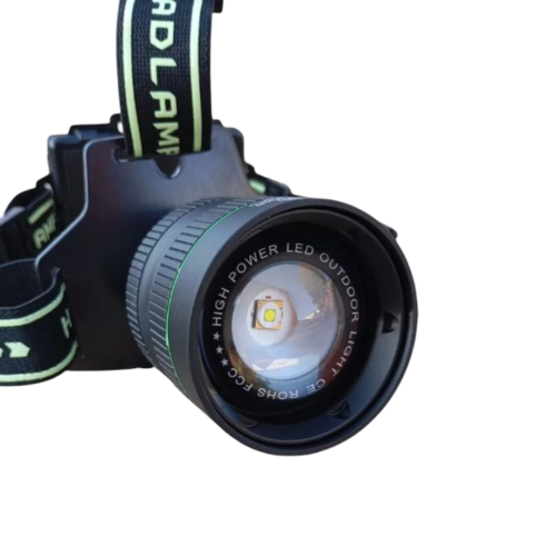 Фонарь налобный светодиодный YYC-2240-PM60-TG+12SMD