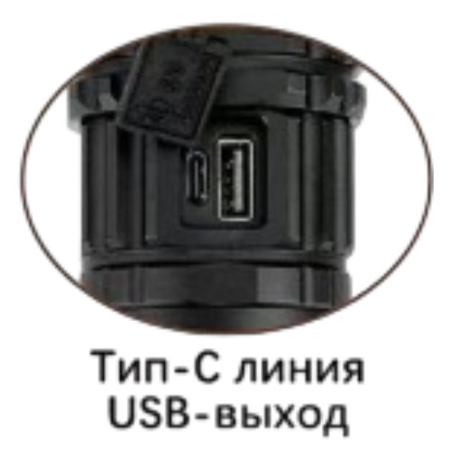 Фонарь ручной светодиодный Lightess T407-PM10-TG
