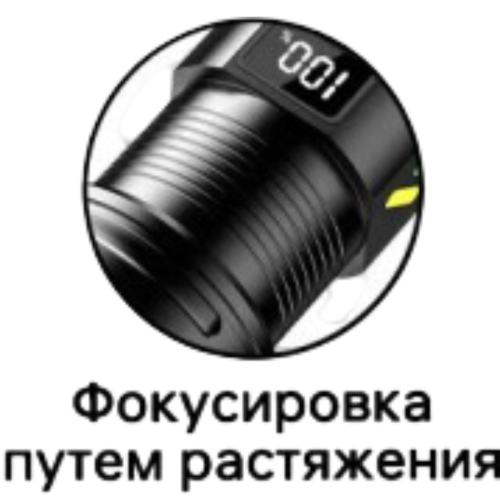 Фонарь ручной светодиодный KZ-F01