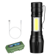 Фонарь светодиодный YYC-535-T6 COB+LED
