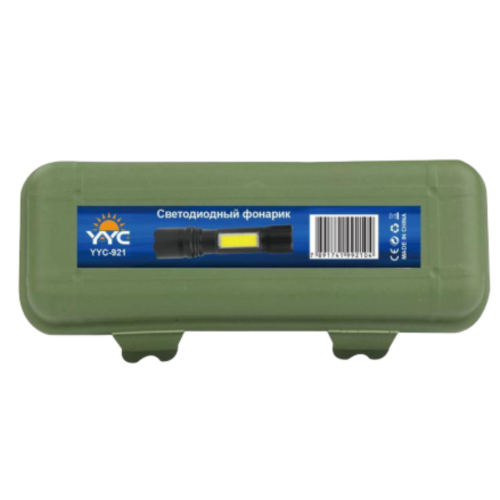 Фонарь аккумуляторный YYC-921-T6+COB-XML