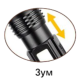 Фонарь ручной светодиодный Lightess 6528-PM30-TG+SMD
