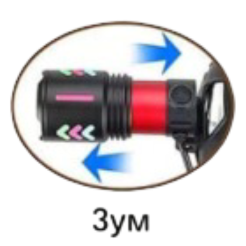 Фонарь налобный светодиодный Lightess 8096-4