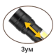 Фонарь ручной светодиодный Lightess 520-T6+COB
