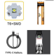 Фонарь светодиодный YYC-1809-T6+SMD