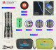 Фонарь ручной аккумуляторный X-Balog BL-G32Y-TG USB
