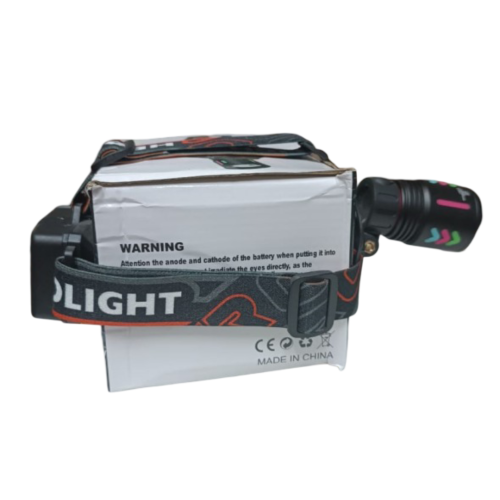 Фонарь налобный аккумуляторный Rotekors BL-8096-4