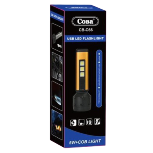 Фонарь ручной аккумуляторный Coba-YYC-CB-C66 OSL LED