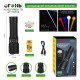 Фонарь ручной Огонь H-3337-PM30-TG 4 colors