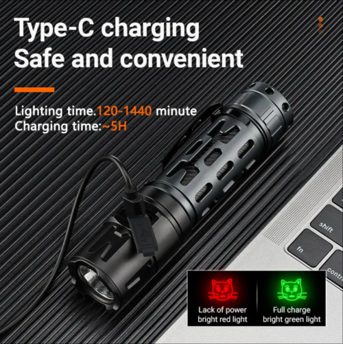 Фонарь ручной светодиодный YM-A7-P80 LED