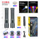 Фонарь ручной COBA CB-G910-TG 5 colors+T6
