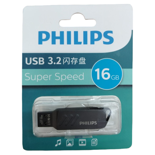 Флешка Philips 16 GB TAPE-C-USB 3.2