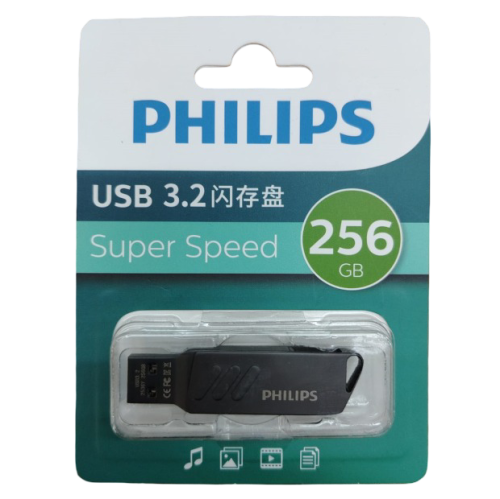 Флешка Philips 256 GB TAPE-C-USB 3.2