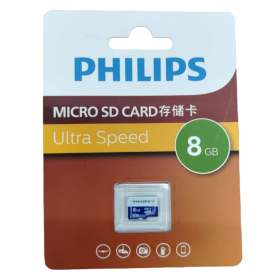 Карта памяти PHILIPS 8 GB micro SD card