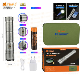 Фонарь ручной YM-G632-PM30-TG