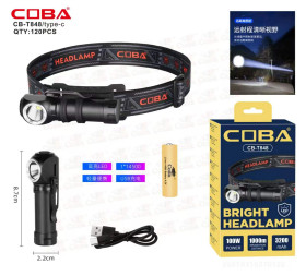 Фонарь налобный Coba CB-T848 LED